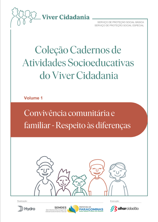 Caderno 1 – Convivência Familiar e Comunitária